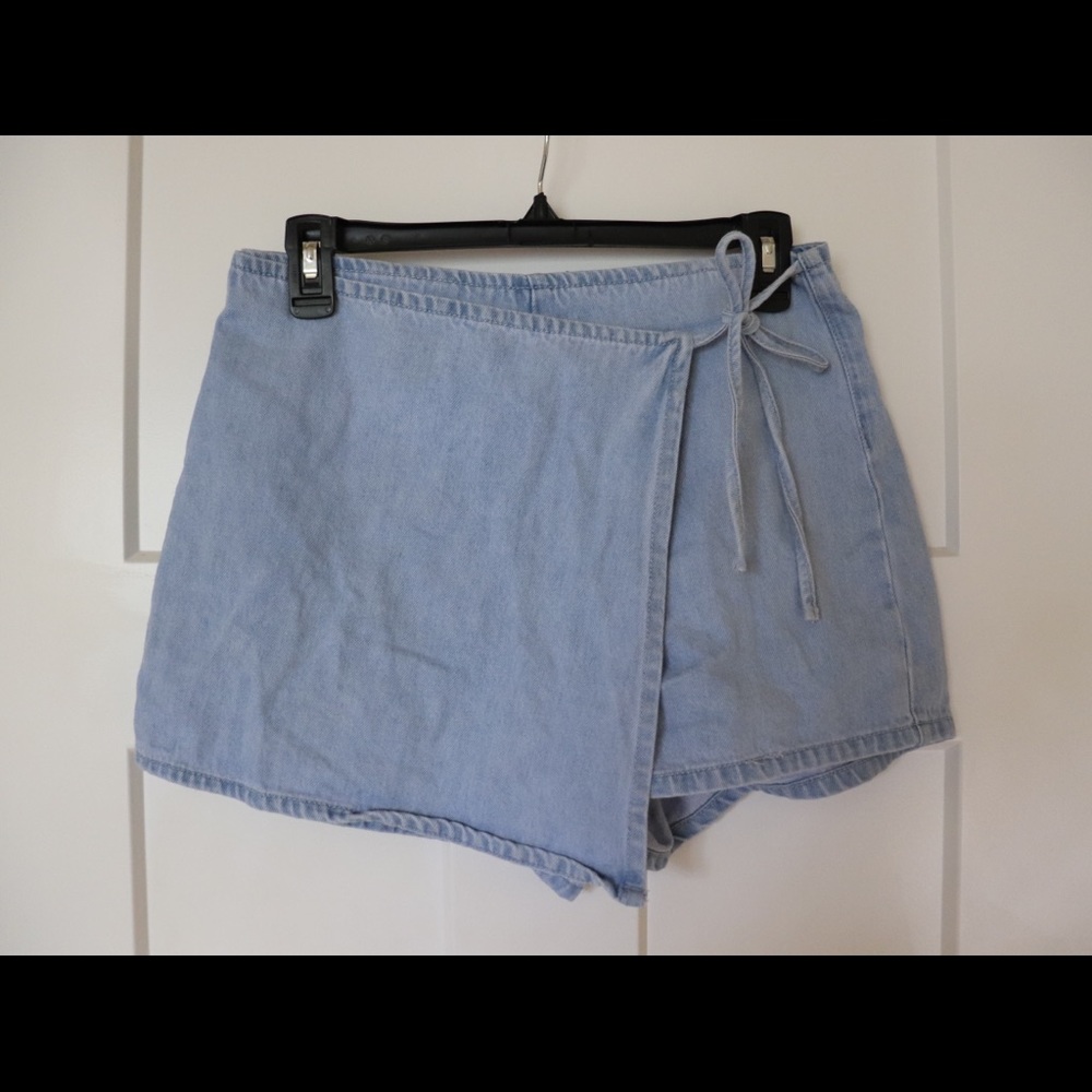 PacSun Wrap Jean Skort
